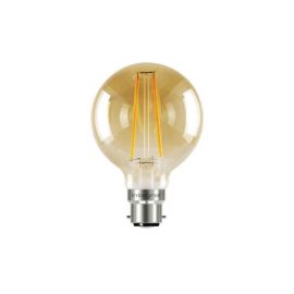Integral LED ILGLOBB22N002 2.5W 1800K B22 G80 Decorative Sunset Filament Globe LED Lamp