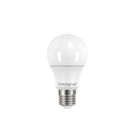 Integral LED ILGLSE27DC019 6W 2700K E27 GLS Dimmable Frosted Classic Globe Lamp