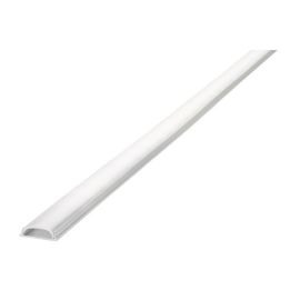 Integral LED ILPFB147 2m 18 x 5.7mm Aluminium Surface Bendable Frosted Diffuser Profile with 2 Endcaps, 4 Mounting Brackets