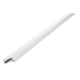 Integral LED ILPFR091 2m Aluminium Frosted Diffuser Recessed Profile with 2 Endcaps image