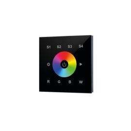 Integral LED ILRC018 Black 100-240AC RGBW 1 Zone RF Wall Mounted Touch Remote Controller for use with ILRC014 image