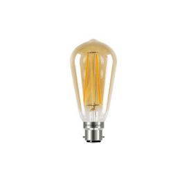 Integral LED ILST64B22N002 2.5W 1800K B22 ST64 Decorative Sunset Filament LED Lamp