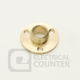 Brass Back Plate 1/2" (25 Pack, 0.82 each) image