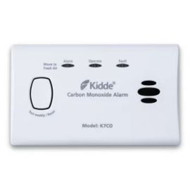 Kidde K7CO Carbon Monoxide alarm Alkaline batteries 10-year sensor life