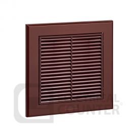 Manrose 1152B 100mm 4 Inch Fixed Grille - Brown image