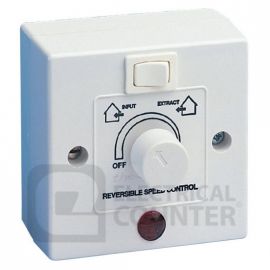 Manrose 1349 Reversible Fan Speed Controller For XF-WF230-300 Series image
