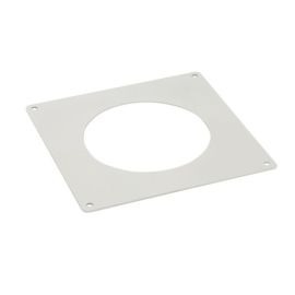 Manrose 41140 Round Wall Plate for Low Profile System - 154 x 154mm