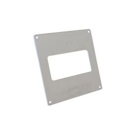 Manrose 51150 Rectangular Wall Plate for Low Profile System - 119 x 264mm image