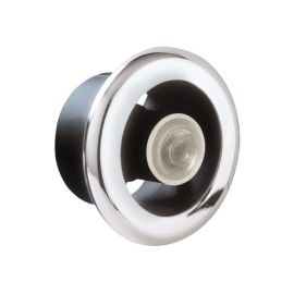 Manrose LEDSLKTC LED Part L Showerlite Fan Complete with 3W LED Lamp 100mm image