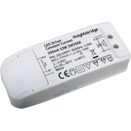 Knightsbridge 1W350A IP20 350mA 12W Constant Current LED Driver image