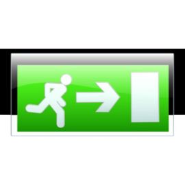 Knightsbridge EMSWINGLR Left-Right Facing Arrow EMSWING Running Man Legend image