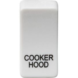 Knightsbridge GDCOOKU Grid White Urea COOKER HOOD Switch Cover