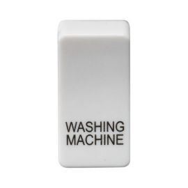 Knightsbridge GDWASHU Grid White Urea WASHING MACHINE Switch Cover image
