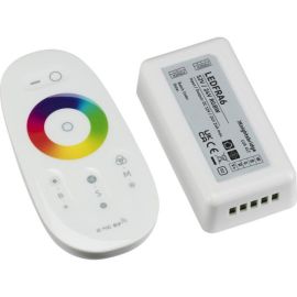 Knightsbridge LEDFRA6 IP20 12V-24V RGBW RF Touch Controller and Remote