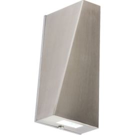 Knightsbridge NH022W Stainless Steel IP44 6W 30lm 6000K LED Up-Down Light