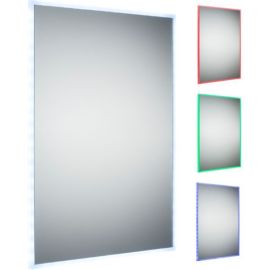 Knightsbridge RCTRGB Aluminium 230V IP44 18W 700x500mm RGB LED Mirror Light image