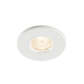Knightsbridge RDSHCW White IP65 35W Max 84mm Dimmable LED GU10 Recessed Downlight image