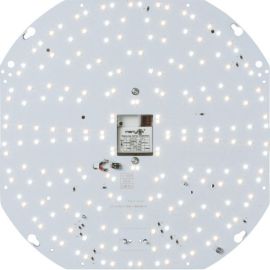 Knightsbridge SH18ATEMS Sherpa 18W 3000lm 3000K-4000K-6000K 262mm CCT Adjustable Emergency Sensor LED Gear Tray image