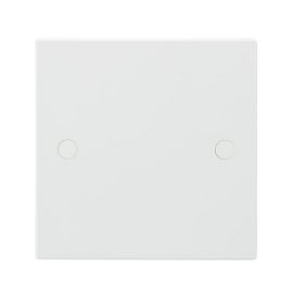 Knightsbridge SN8350 Square Edge White 1 Gang Blanking Plate image