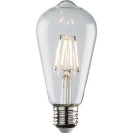 Knightsbridge ST4ESDC Clear 4W 525lm 2700K Dimmable LED E27 ST64 Filament Lamp