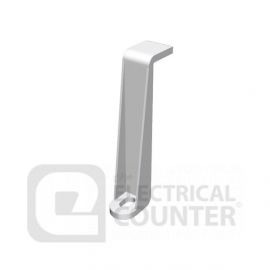 National Ventilation MONV522 Monsoon White System 125 Duct Clip 204x60mm