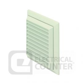 National Ventilation MONV268W-F/S 125mm Round White Fixed Grille image