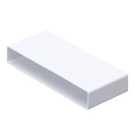 National Ventilation MONV2006 Monsoon White PolyVent 225 Duct Connector 234x29mm