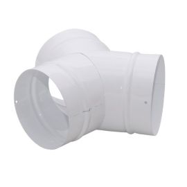 National Ventilation MONV599M Monsoon 125mm Equal Y-Piece for 125mm Round Pipe image