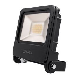 Ovia OV10120BKCW Pathfinder Black IP65 20W 1600lm 4000K Floodlight image