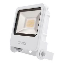 Ovia OV10120WHCW Pathfinder White IP65 20W 1600lm 4000K Floodlight image