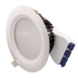 Ovia OV65206CTAD Inceptor Iona White IP44 20W 1650lm 2700-4000-6500K CCT Dimmable Downlight image