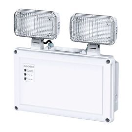 Ovia OVEM3610WH Newem White IP65 2x3W 368lm 6500K 3 Hour Non-Maintained Emergency LED Twin Spot image