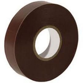 Brown PVC Insulation Tape 19mm x 33m 
