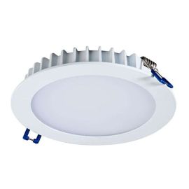 Pure-Slim White LED Downlight 8W 3000K Warm White IP54 image