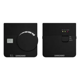 Sangamo CHPRSTATDRFB Choice Plus Black Wireless Digital Room Thermostat image