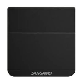 Sangamo CHPRSTATFB Choice Plus Black Electronic Room Thermostat With Frost Protection image