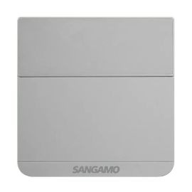 Sangamo CHPRSTATTS Choice Plus Silver Tamper Proof Electronic Room Thermostat image