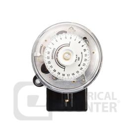 230V Standard 4 Pin Quartz Controlled Time Switch - 3 On/Offs  image