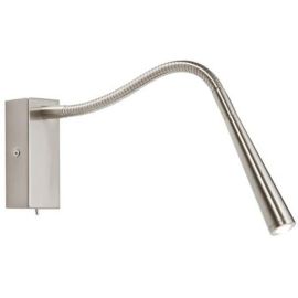 Saxby 50606 Madison Brushed Chrome IP20 1W 65lm 3000K Non-dimmable Wall Light image