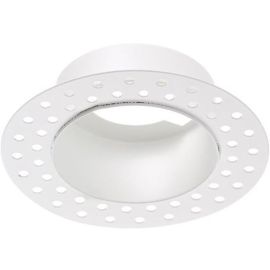 Saxby 75917 White IP20 85mm Trimless Bezel for ShieldLED and ShieldECO 500 and 800 Downlights image