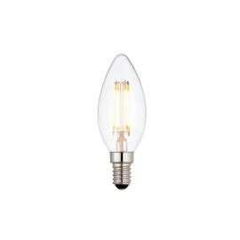 Saxby 76798 4W 2700K E14 Dimmable Filament Candle LED Lamp
