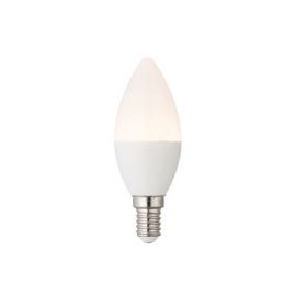 Saxby 76805 5.8W 3000K E14 Dimmable Opal Candle LED Lamp image