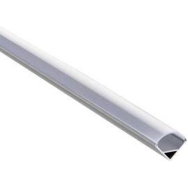 Saxby 80501 Rigel Silver IP20 2m Corner Diffuser Extrusion