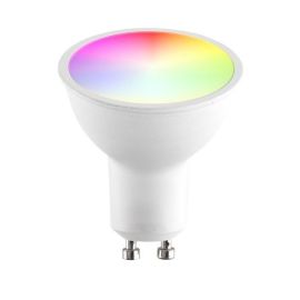 Saxby 91949 5W GU10 CCT-RGB Smart LED Lamp 2700-6500K Dim w-App-Alexa-Google Home