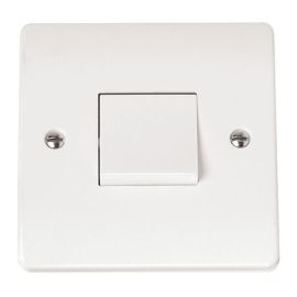 Click CMA021 Polar White Mode 10A 3 Pole Isolation Plate Switch