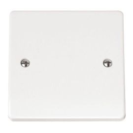 Click CMA060 Polar White Mode 1 Gang Blank Plate