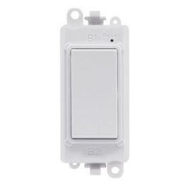 Click CSPGM2075PW Click Smart Plus Polar White GridPro Scenario Switch - Polar White Insert image