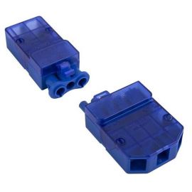 Complete 3 Pole Push Fit Click Flow Connector with Loop 20A image