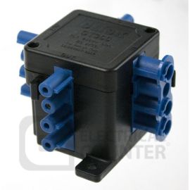 250V 20A 4 Pin (1 in 3 Out) Flow Hub Junction Box
