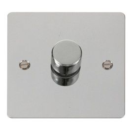 Click FPCH140 Define Polished Chrome 1 Gang 400Va 2 Way Dimmer Switch 